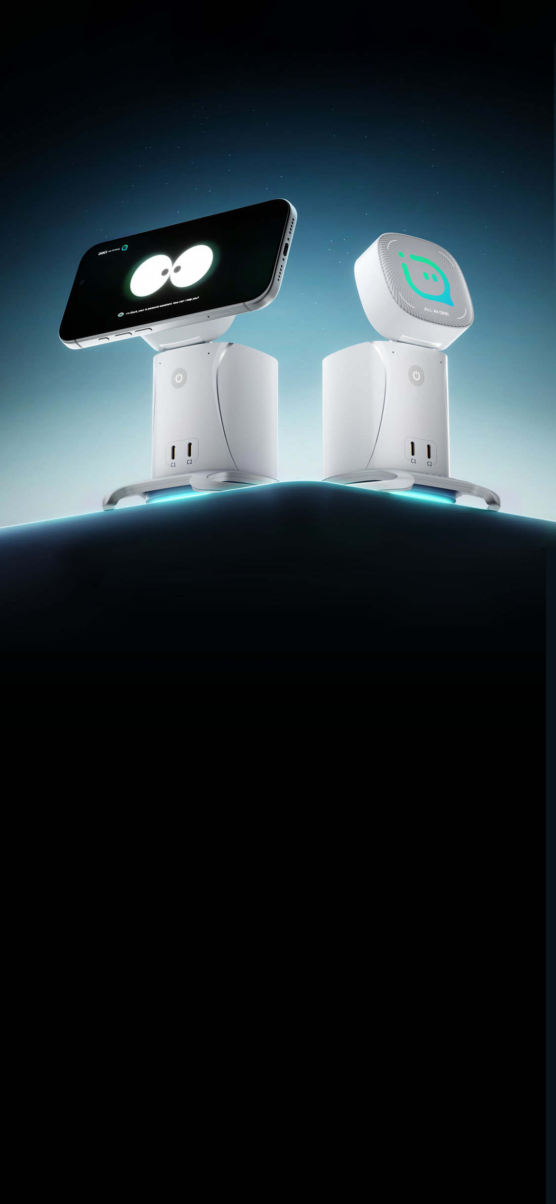 顶部产品主图 (手机和Dock) 移动端